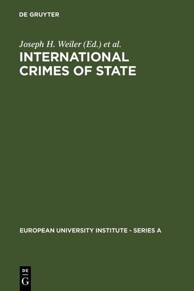 Produktbild: International Crimes of State