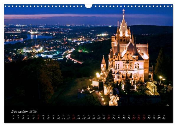 Produktbild: Von K&ouml;ln nach K&ouml;nigswinter (Wandkalender 2026 DIN A3 quer), CALVENDO Monatskalender