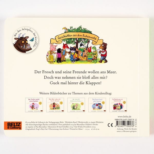 Produktbild: Der Frosch freut sich aufs Meer