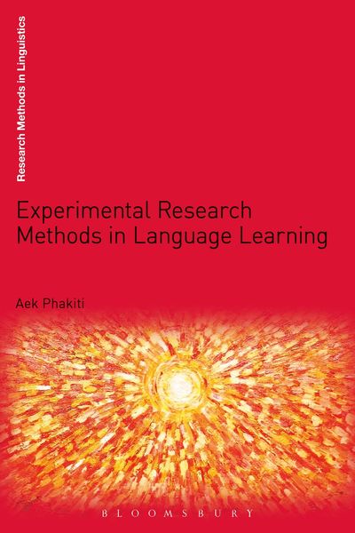 Produktbild: Experimental Research Methods in Language Learning