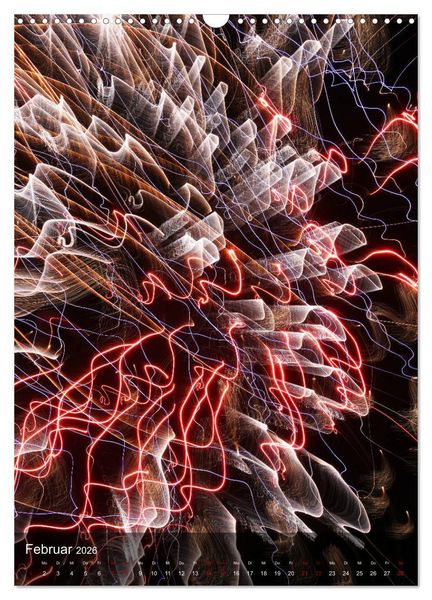 Produktbild: FEUERWERK - Lichtspiele (Wandkalender 2026 DIN A3 hoch), CALVENDO Monatskalender