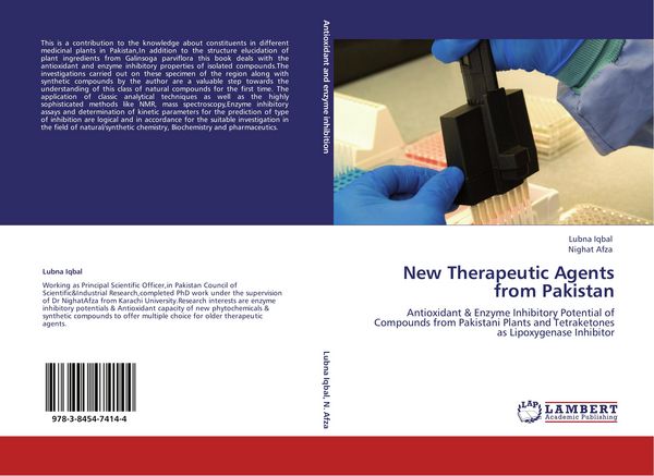 Produktbild: New Therapeutic Agents from Pakistan