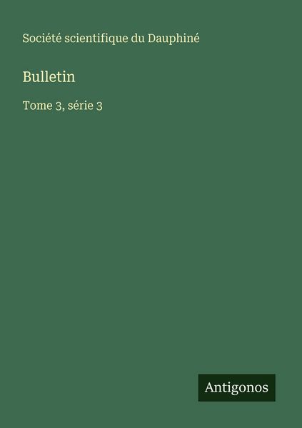 Produktbild: Bulletin