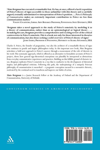 Produktbild: Peirce's Philosophy of Communication