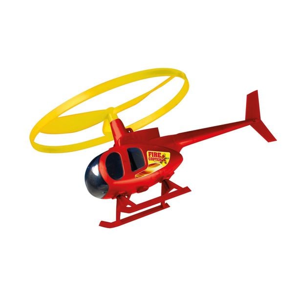 Produktbild: Paul G&uuml;nther 1678 - FIRE COPTER, Hubschrauber Propeller-Flugspiel, 12,5cm