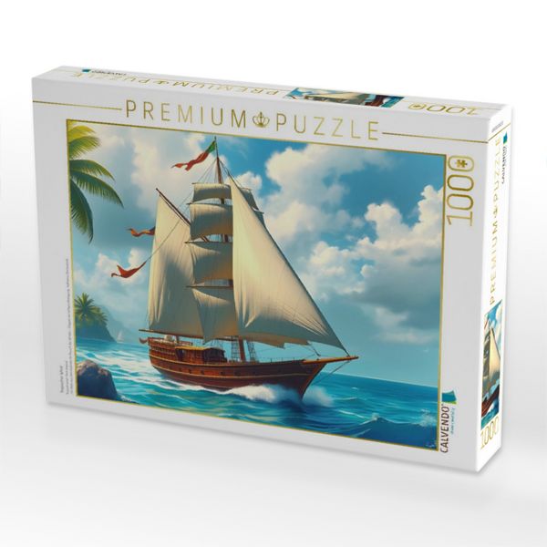 Produktbild: CALVENDO Puzzle Tropischer Wind | 1000 Teile Lege-Gr&ouml;&szlig;e 64x48cm Foto-Puzzle f&uuml;r gl&uuml;ckliche Stunden