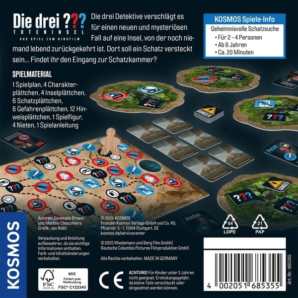 Produktbild: Die drei ??? Toteninsel