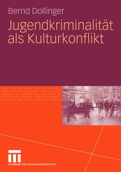 Produktbild: Jugendkriminalit&auml;t als Kulturkonflikt