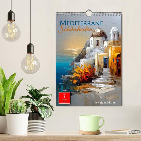 Produktbild: Mediterrane Sch&ouml;nheiten (Wandkalender 2027 DIN A4 hoch), CALVENDO Monatskalender