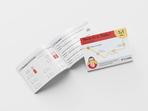 Produktbild: Werde fit in Mathe: Einmaleins (1x1) &uuml;ben