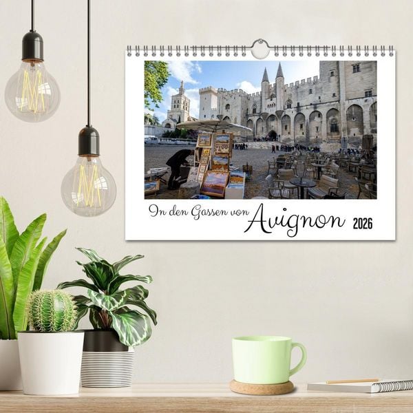 Produktbild: In den Gassen von Avignon (Wandkalender 2026 DIN A4 quer), CALVENDO Monatskalender
