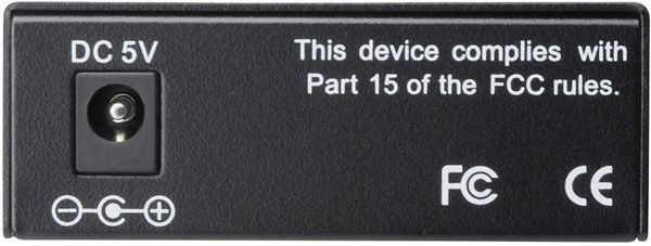 Produktbild: Digitus DN-82010-1 LAN, ST Simplex Netzwerk-Medienkonverter 100MBit/s