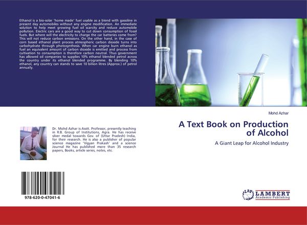 Produktbild: A Text Book on Production of Alcohol