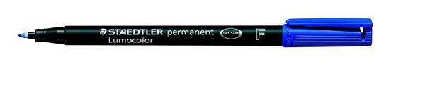 STAEDTLER Universalstift Lumocolor 318 permanent F, blau