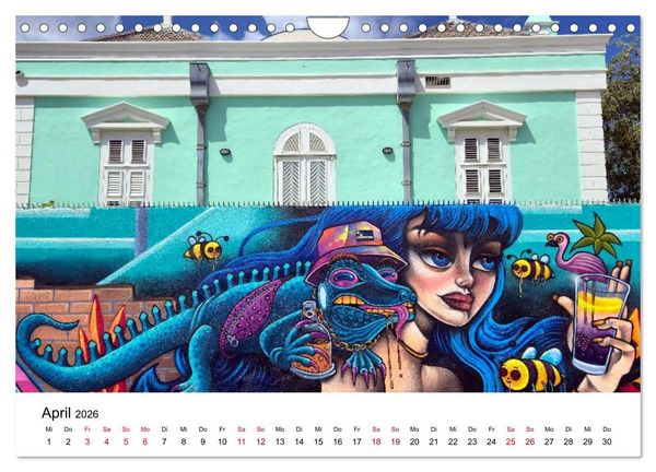 Produktbild: Willemstad - Die bunte Seite von Cura&ccedil;ao (Wandkalender 2026 DIN A4 quer), CALVENDO Monatskalender