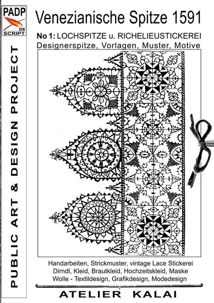 Produktbild: PADP-Script 008: Venezianische Spitze 1591 No.1