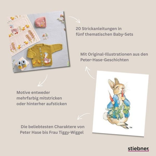 Produktbild: Das Peter Hase Strickbuch