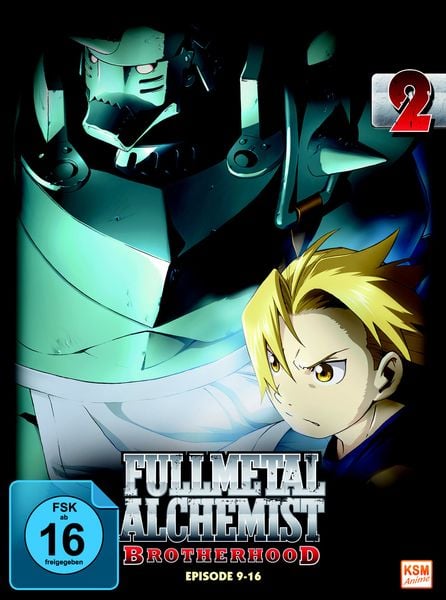 Produktbild: Fullmetal Alchemist - Brotherhood Vol. 2/Episode 9-16 [LE] [2 DVDs]