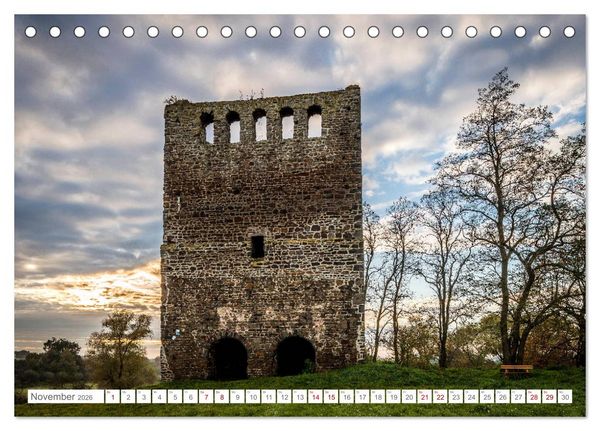 Produktbild: Romanik in Sachsen-Anhalt (Tischkalender 2026 DIN A5 quer), CALVENDO Monatskalender