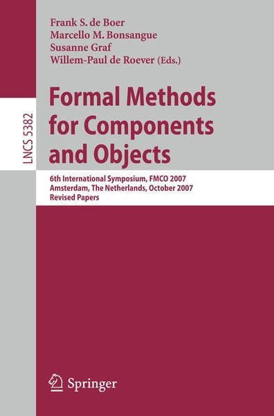 Produktbild: Formal Methods for Components and Objects