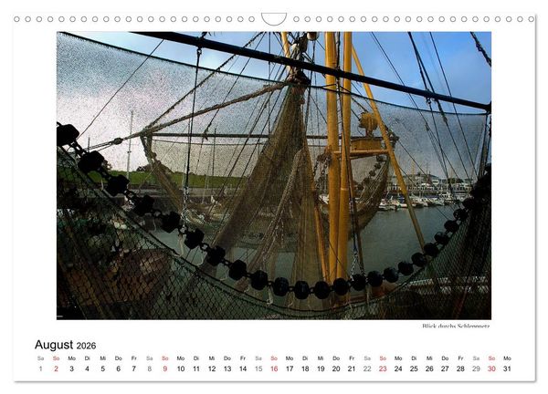 Produktbild: Krabbenkutter in Ostfriesland (Wandkalender 2026 DIN A3 quer), CALVENDO Monatskalender
