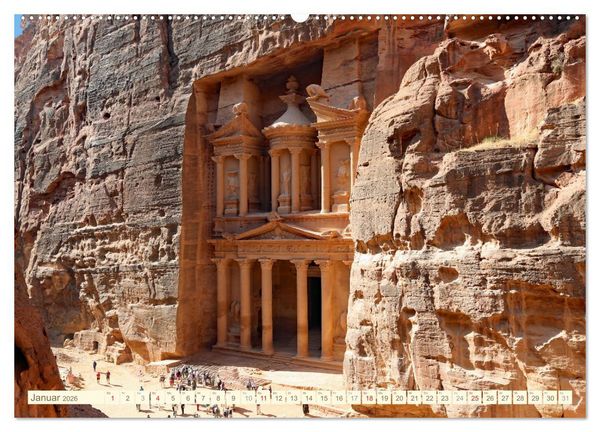 Produktbild: Urlaub in JORDANIEN (Wandkalender 2026 DIN A2 quer), CALVENDO Monatskalender