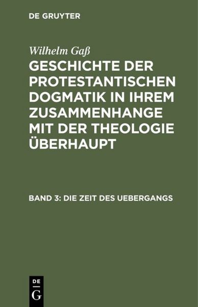 Produktbild: Die Zeit des Uebergangs