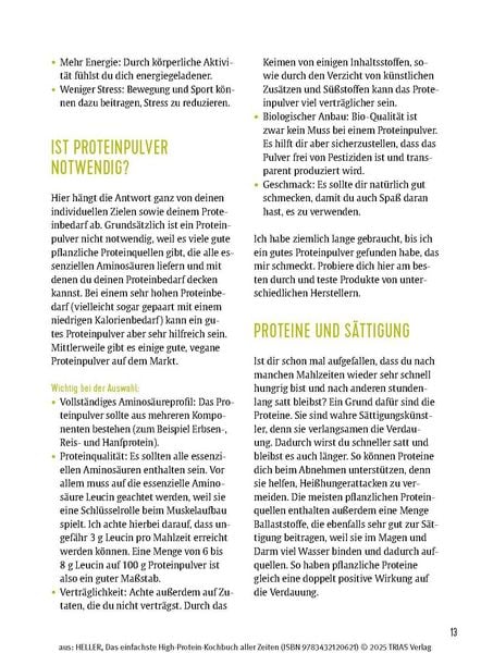 Produktbild: Das einfachste High-Protein-Kochbuch aller Zeiten