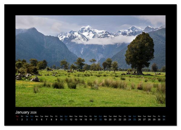 Produktbild: New Zealand - The most beautiful places (Wall Calendar 2026 DIN A3 landscape), CALVENDO 12 Month Wall Calendar