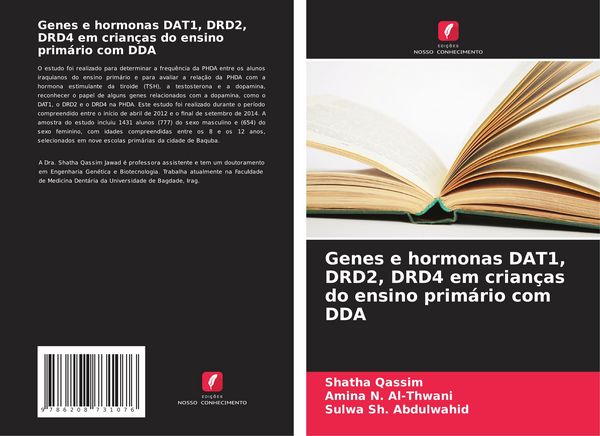 Produktbild: Genes e hormonas DAT1, DRD2, DRD4 em crian&ccedil;as do ensino prim&aacute;rio com DDA