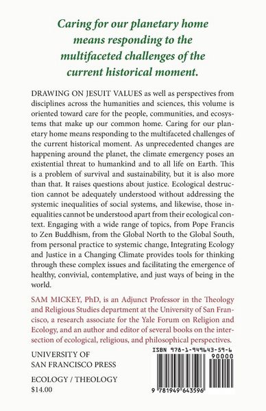 Produktbild: Integrating Ecology and Justice in a Changing Climate