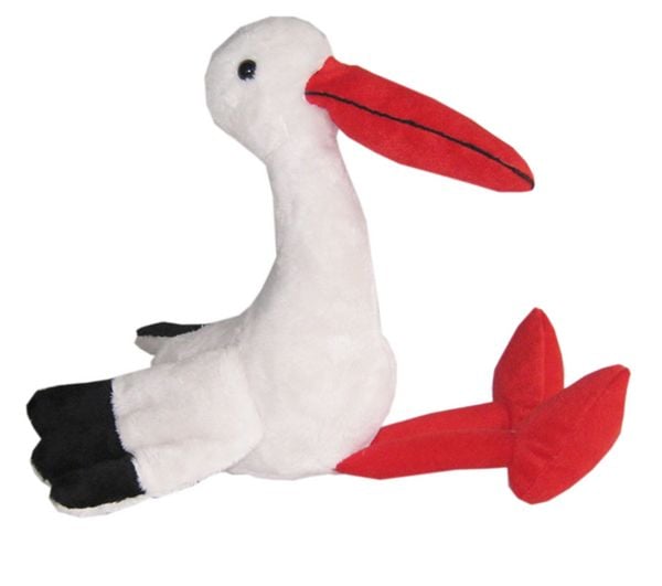Produktbild: Pl&uuml;sch Storch Softwoolmaterial 40cm