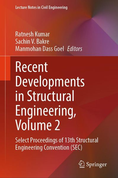 Produktbild: Recent Developments in Structural Engineering, Volume 2