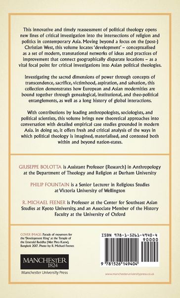 Produktbild: Political theologies and development in Asia