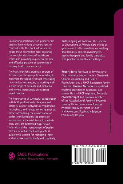 Produktbild: The Practice of Counselling in Primary Care