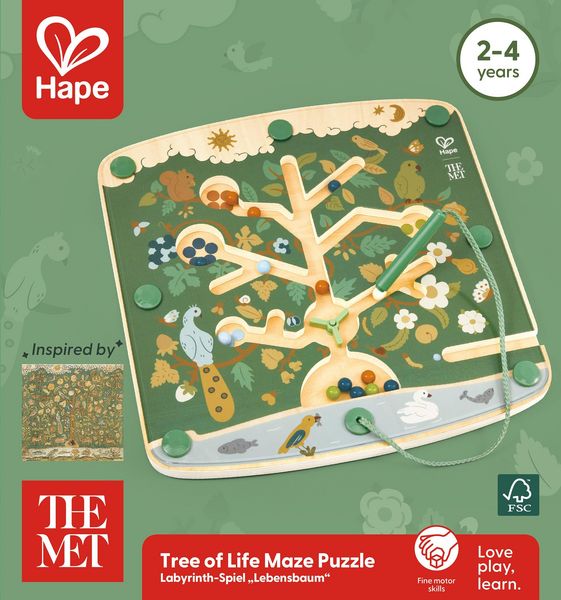 Produktbild: The Met: Labyrinth-Spiel "Lebensbaum"