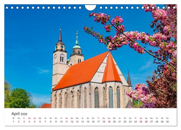 Produktbild: Deutschland: Magdeburg, Stadtansichten und Umgebung (Wandkalender 2026 DIN A4 quer), CALVENDO Monatskalender