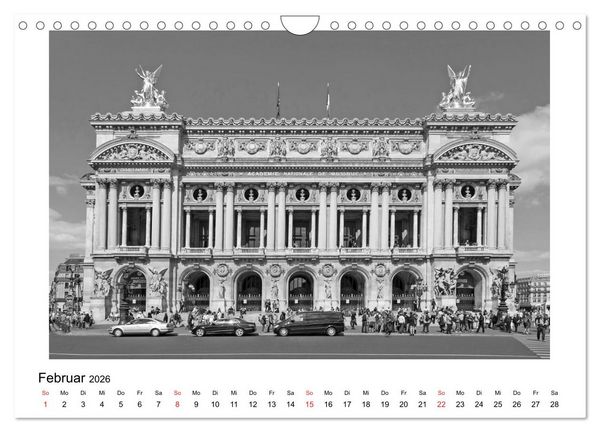 Produktbild: Paris vive la m&eacute;tropole (Wandkalender 2026 DIN A4 quer), CALVENDO Monatskalender