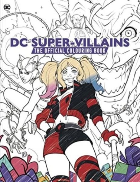 Produktbild: DC: Super-Villains: The Official Colouring Book