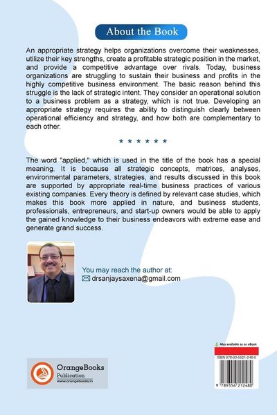 Produktbild: Applied Strategic Management