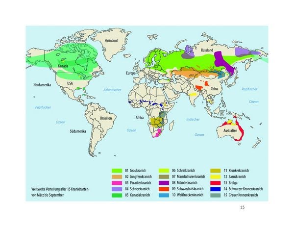 Produktbild: Die Kraniche der Welt