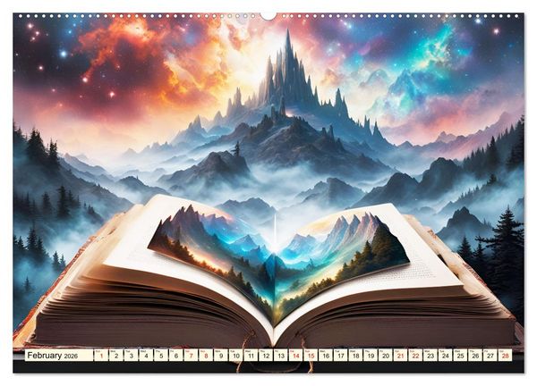 Produktbild: Magical awakening (High Quality Premium Wall Calendar 2026 DIN A2 landscape),CALVENDO 12 Month Wall Calendar