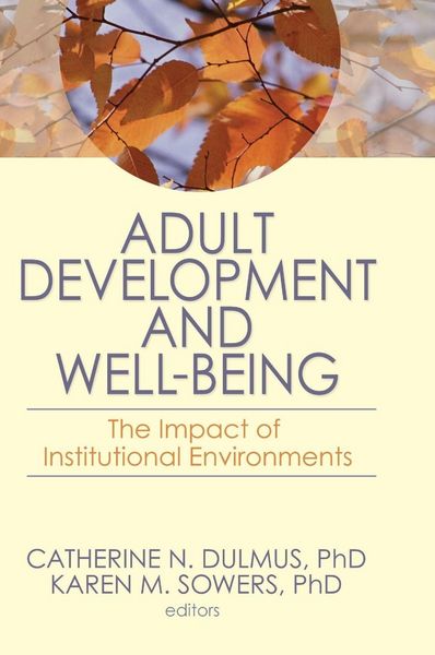 Produktbild: Adult Development and Well-Being