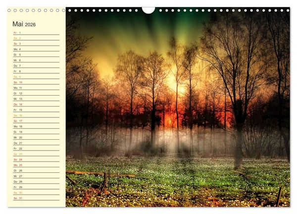 Produktbild: Friesland, verzauberte Landschaft an der Nordsee (Wandkalender 2026 DIN A3 quer), CALVENDO Monatskalender