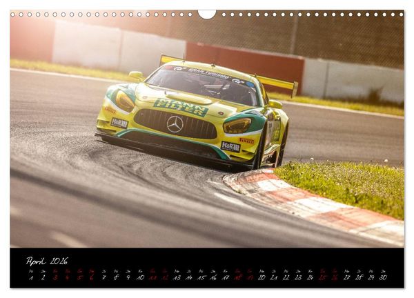 Produktbild: Emotions on Track - Langstreckenmeisterschaft am N&uuml;rburgring - GT3 (Wandkalender 2026 DIN A3 quer), CALVENDO Monatskalender