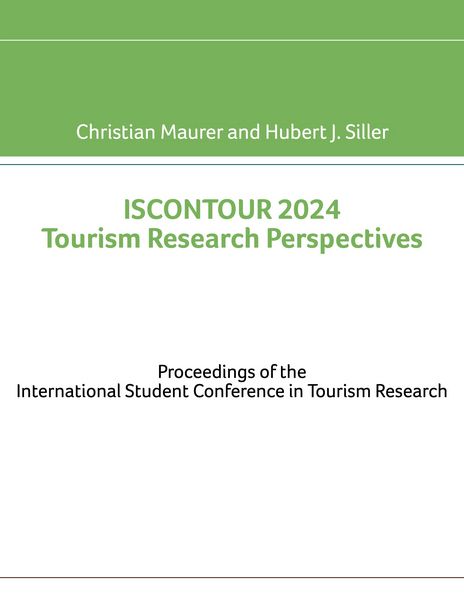 Produktbild: ISCONTOUR 2024 Tourism Research Perspectives