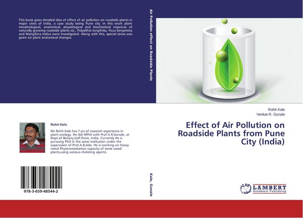 Produktbild: Effect of Air Pollution on Roadside Plants from Pune City (India)