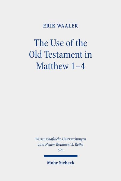Produktbild: The Use of the Old Testament in Matthew 1-4