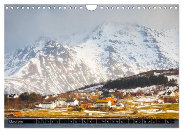 Produktbild: Lofoten. Nature Water Light (Wall Calendar 2026 DIN A4 landscape), CALVENDO 12 Month Wall Calendar