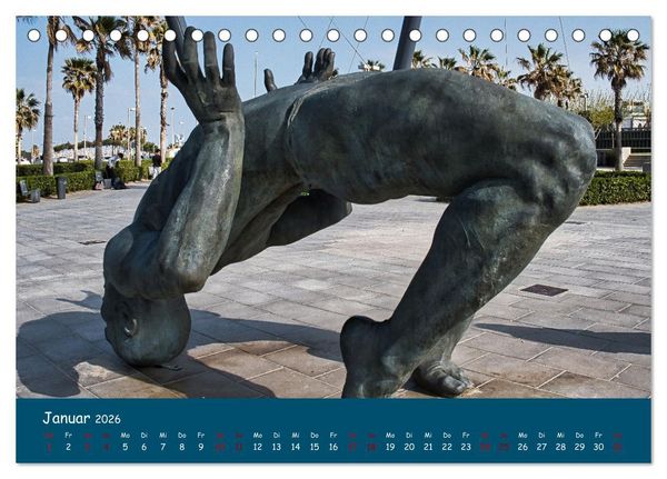 Produktbild: Valencia - Geschichte und Moderne (Tischkalender 2026 DIN A5 quer), CALVENDO Monatskalender